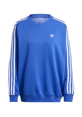 3-STRIPES OVERSIZED CREW - Felpa