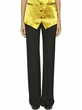 ANN DEMEULEMEESTER  PANTALONE AMPIO IN JACQUARD 