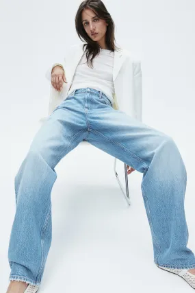 Barrel Leg High Jeans