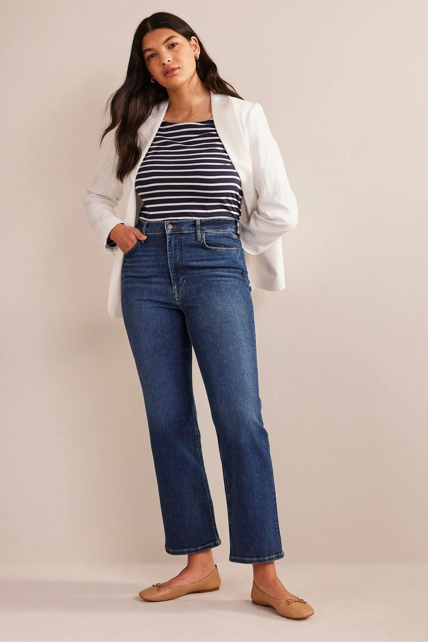 Boden - True - Jeans a vita alta    