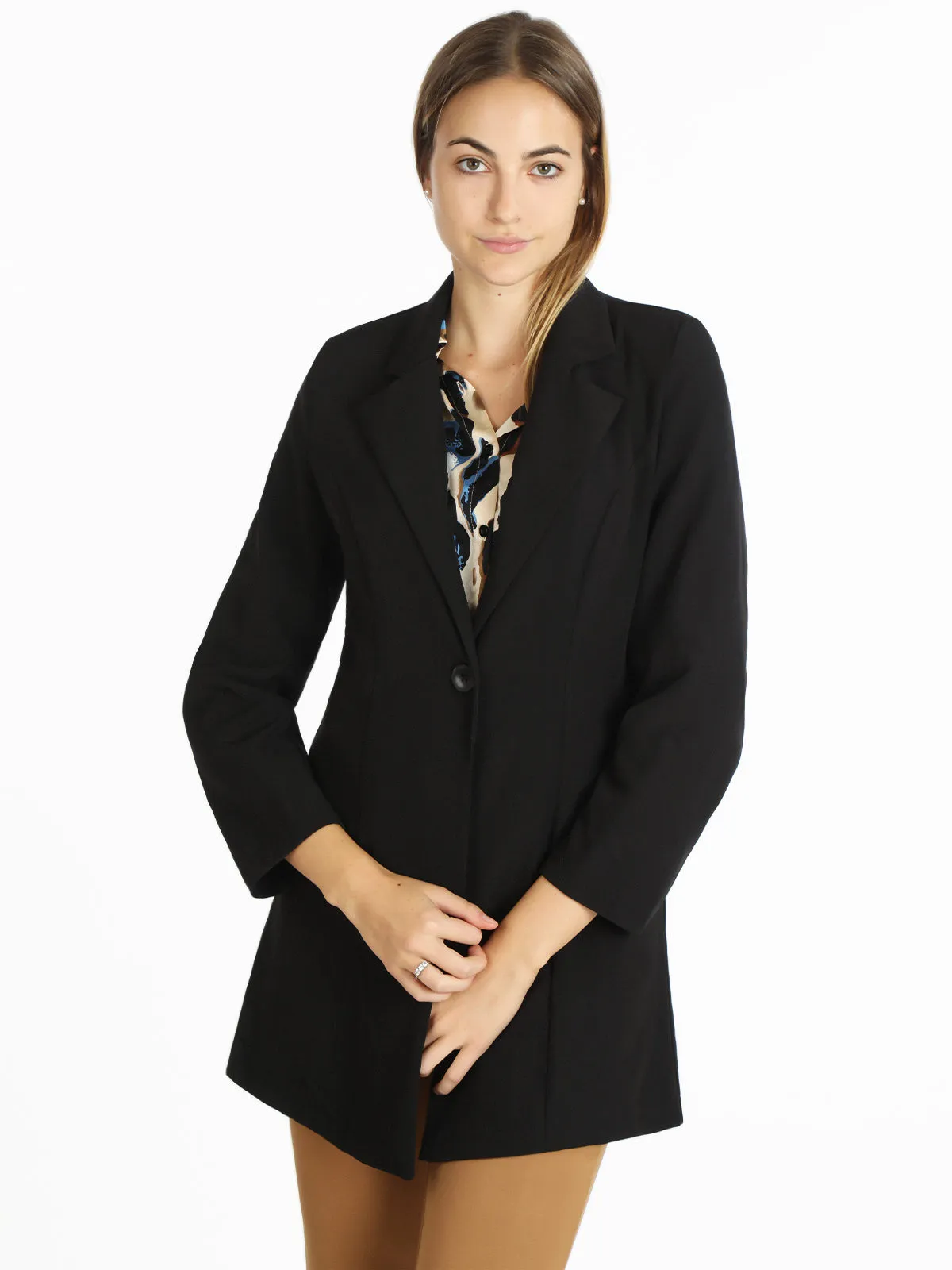 Chiaretta Blazer femme simple bouton