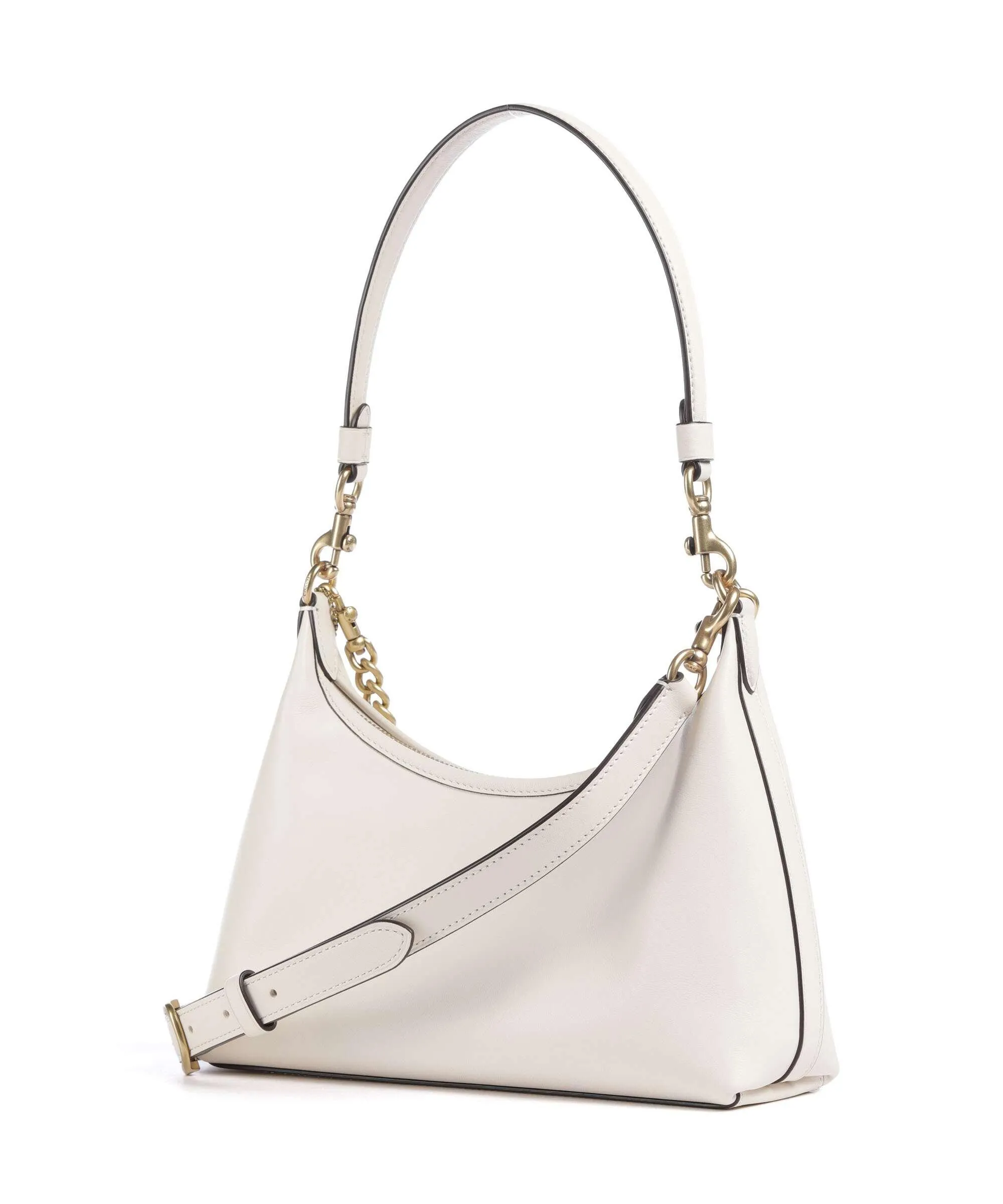  Coach Juliet 25 Borsa a spalla pelle bovina bianco  