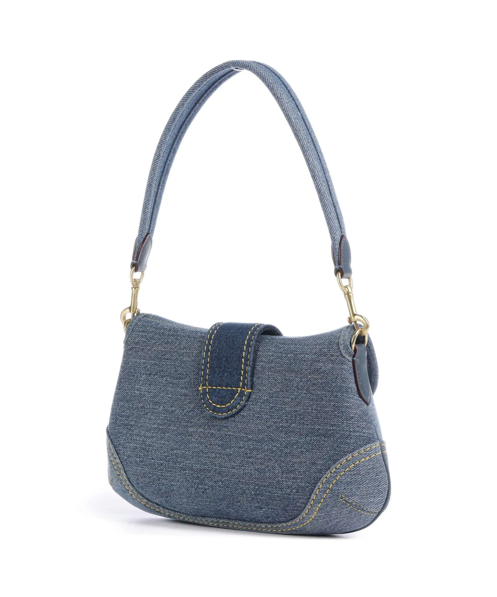  Coach Soho Borsa a spalla tissu jeans  