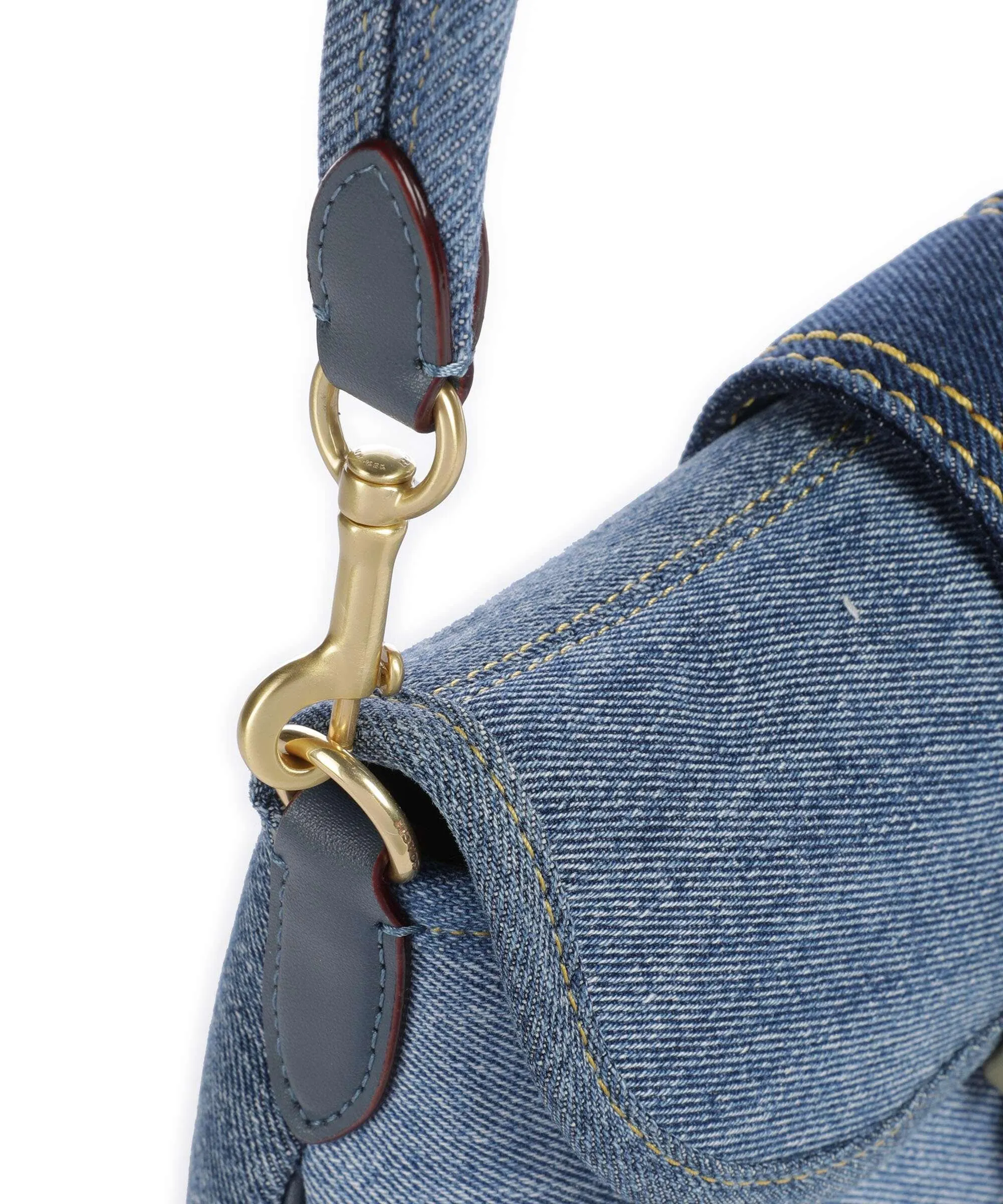  Coach Soho Borsa a spalla tissu jeans  