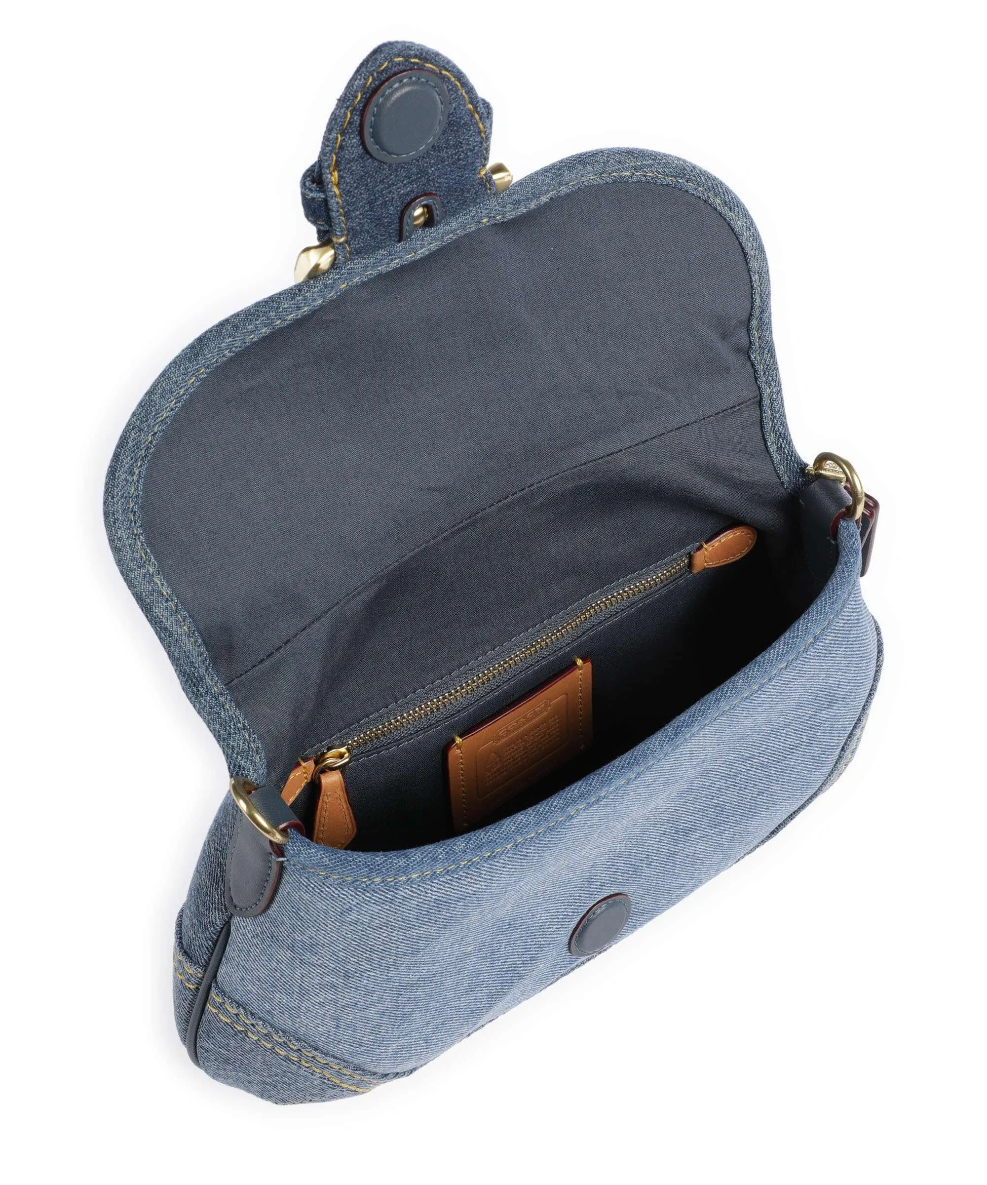  Coach Soho Borsa a spalla tissu jeans  