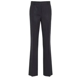 DRIES VAN NOTEN  Pantalone Parchia in lana grigio