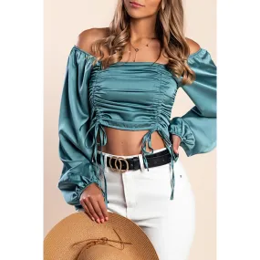 Elegante Crop Top Livenza, Menta