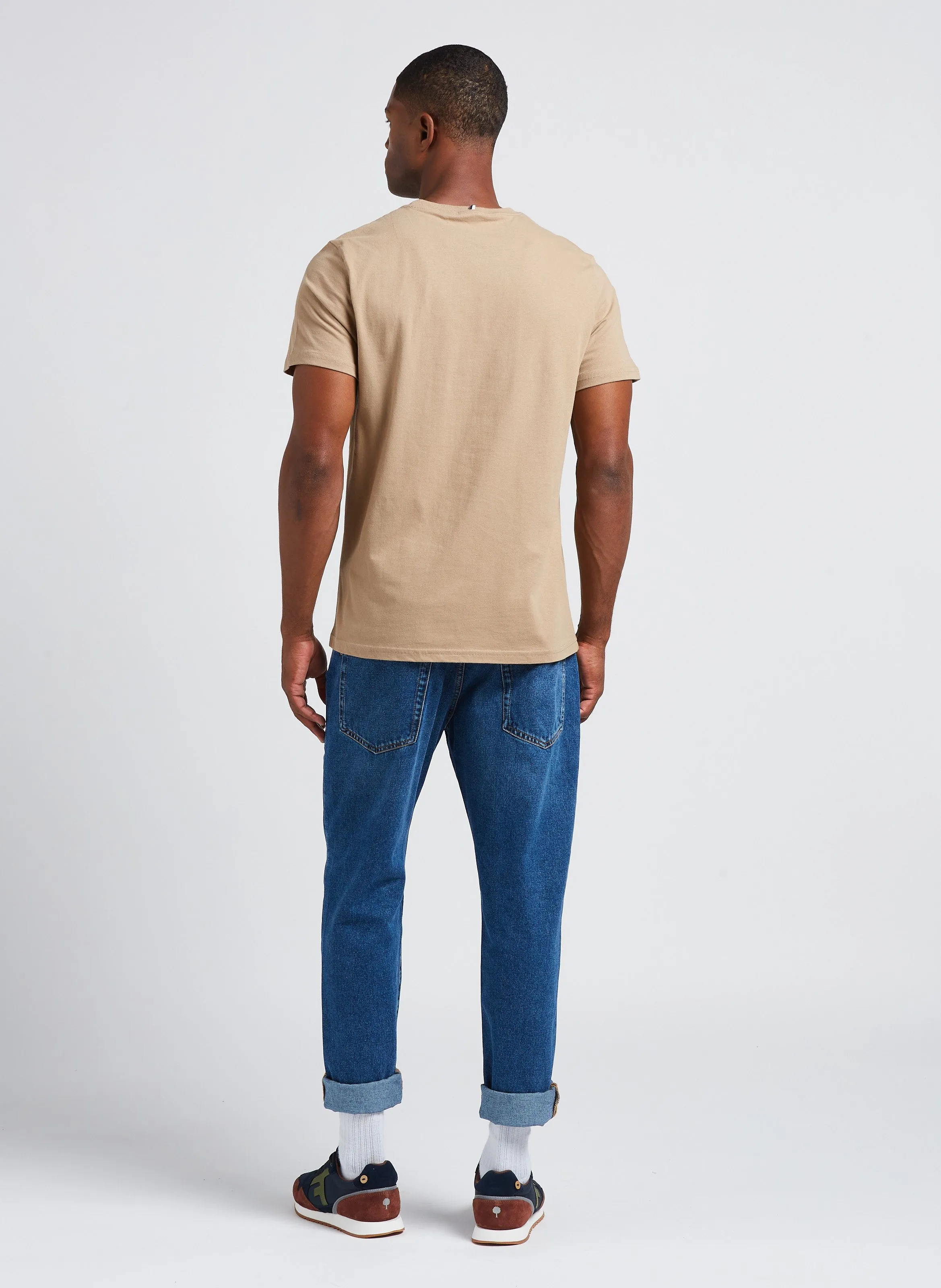  FAGUO   Jeans dritti in denim | Jeans stone-washed