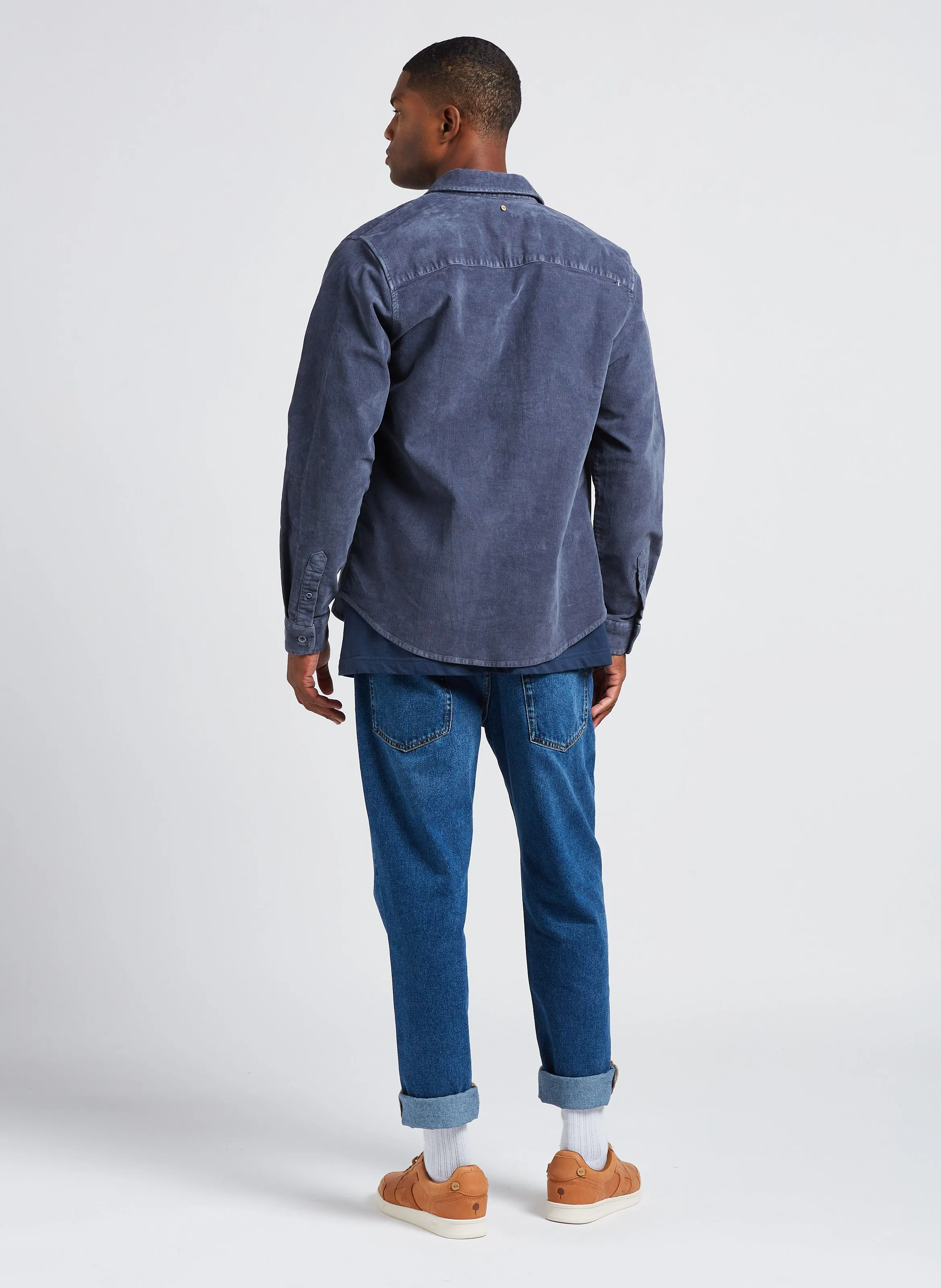  FAGUO   Jeans dritti in denim | Jeans stone-washed