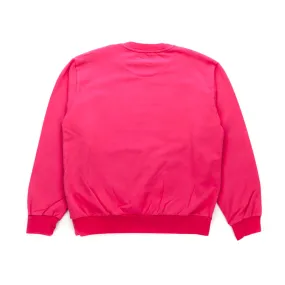 Felpa Fucsia Logo Bambina Teen