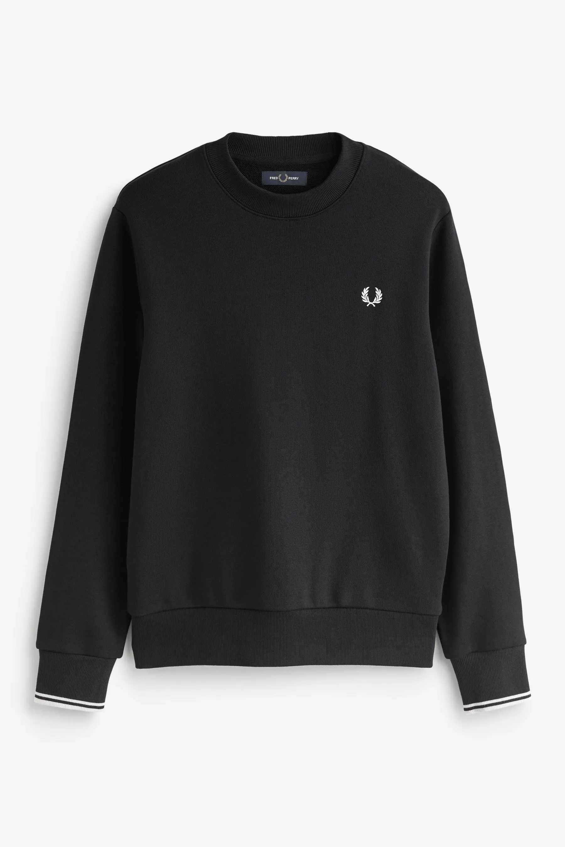 Fred Perry - Felpa girocollo marrone