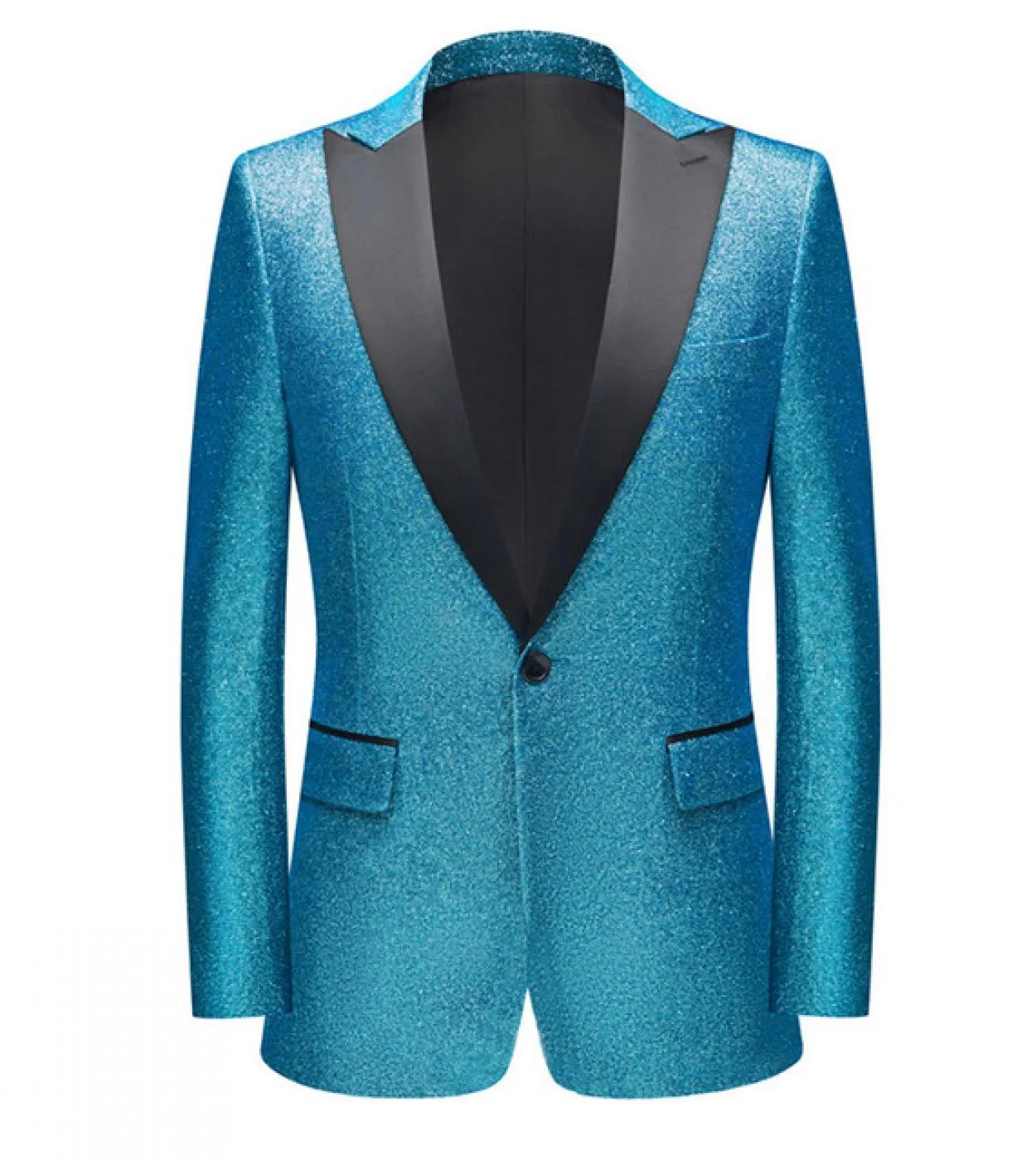 Giacca Blazer Collo a scialle Giacca Blazer blu Uomo 2023 Colletto da sposa per feste Q1463