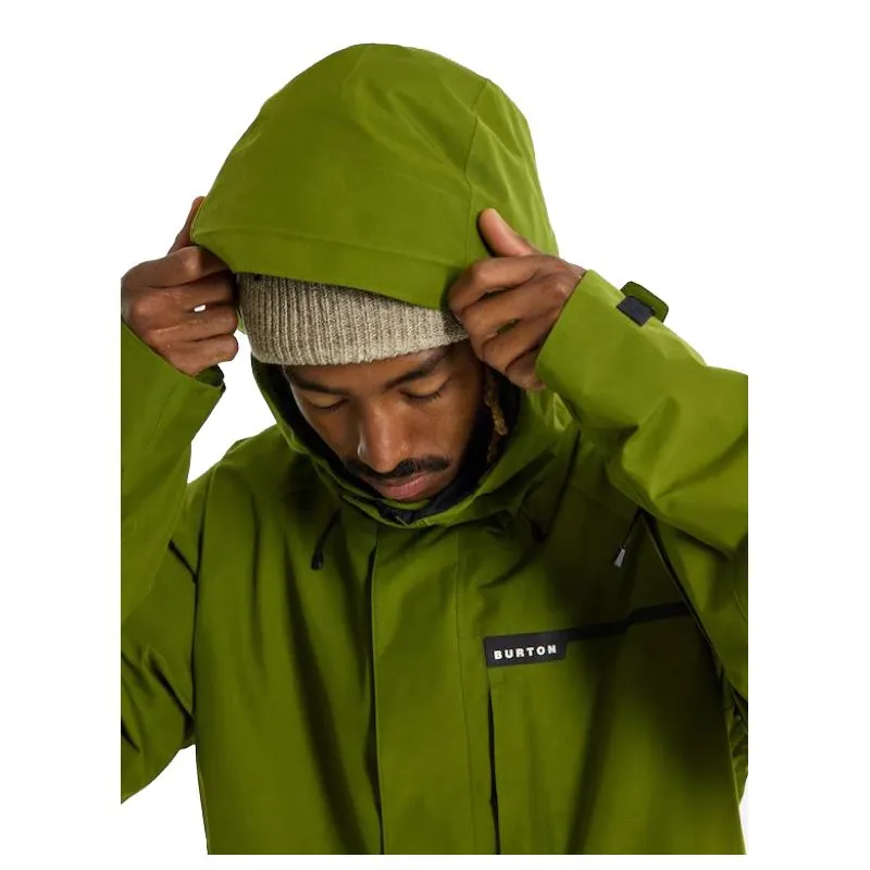 Giacca Burton Powline Gore-tex 2l (Calla Green) uomo