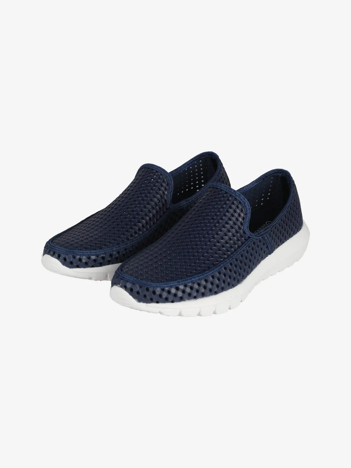 Gian Marco Venturi Chaussures slip-on perforées pour hommes