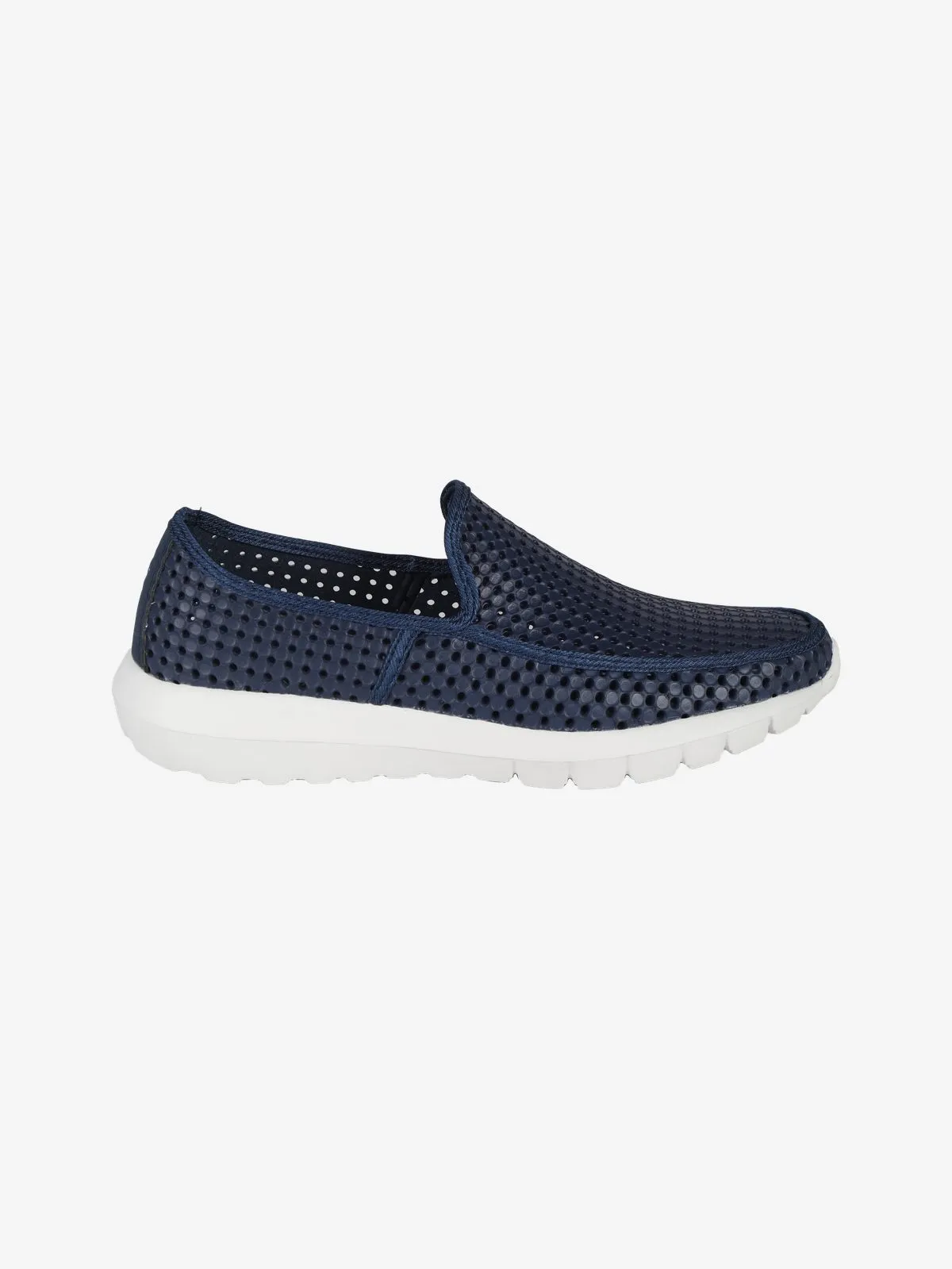 Gian Marco Venturi Chaussures slip-on perforées pour hommes