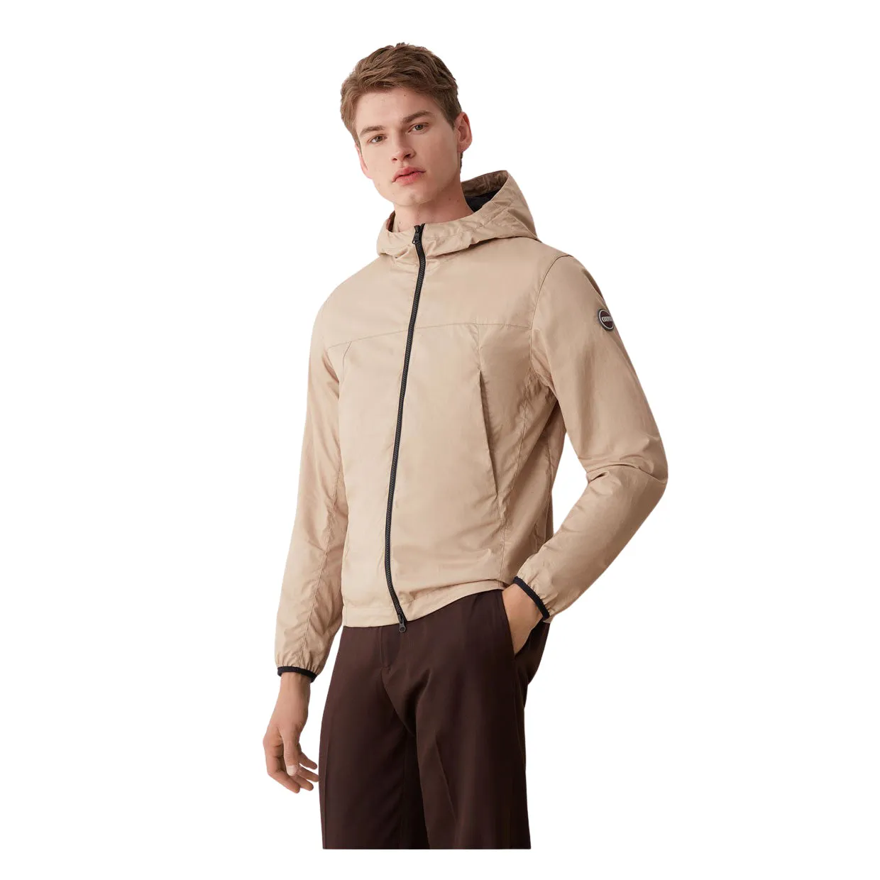 Giubbino Uomo Colmar Twill Cotone Beige