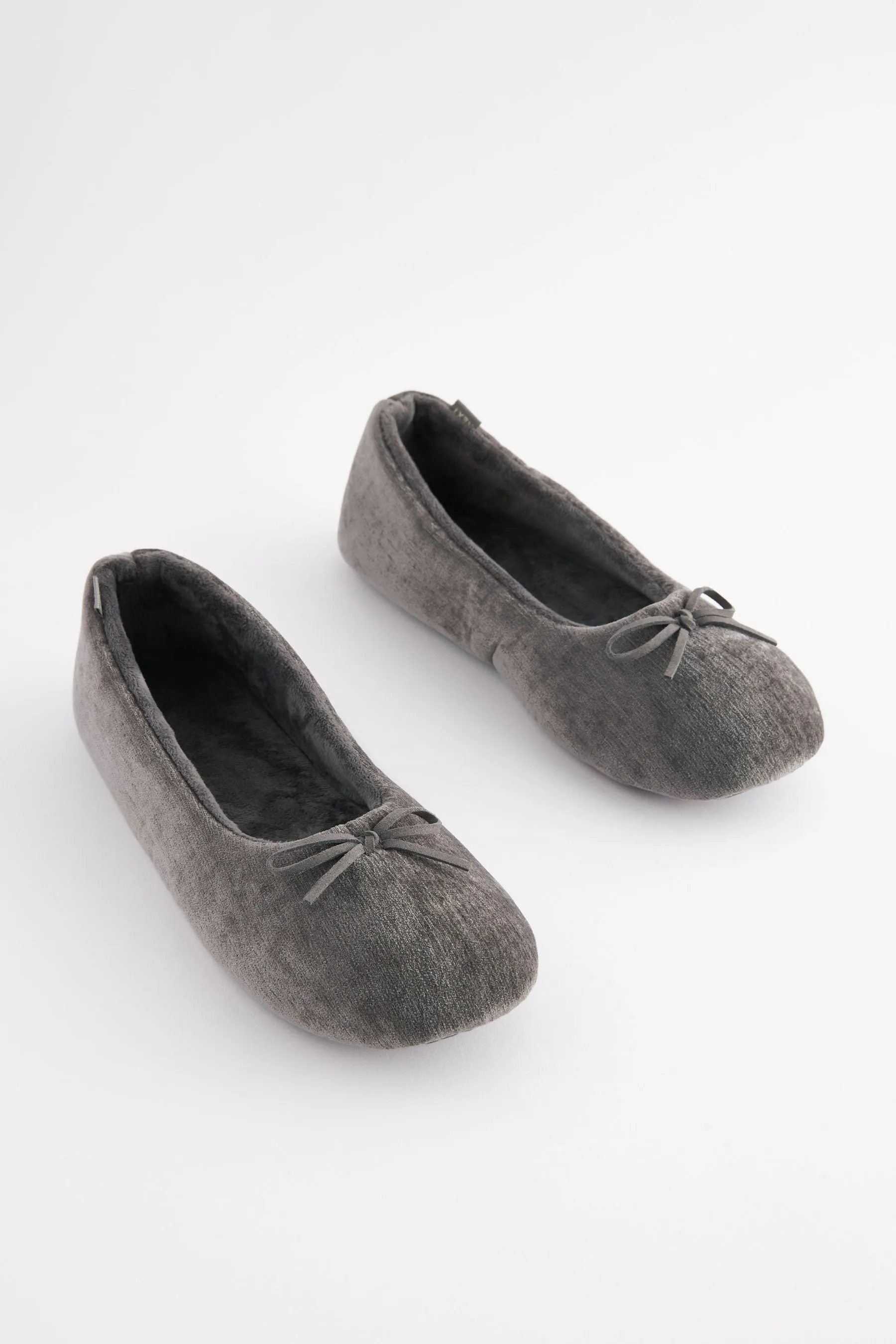 Grigio antracite  - Pantofole a ballerina