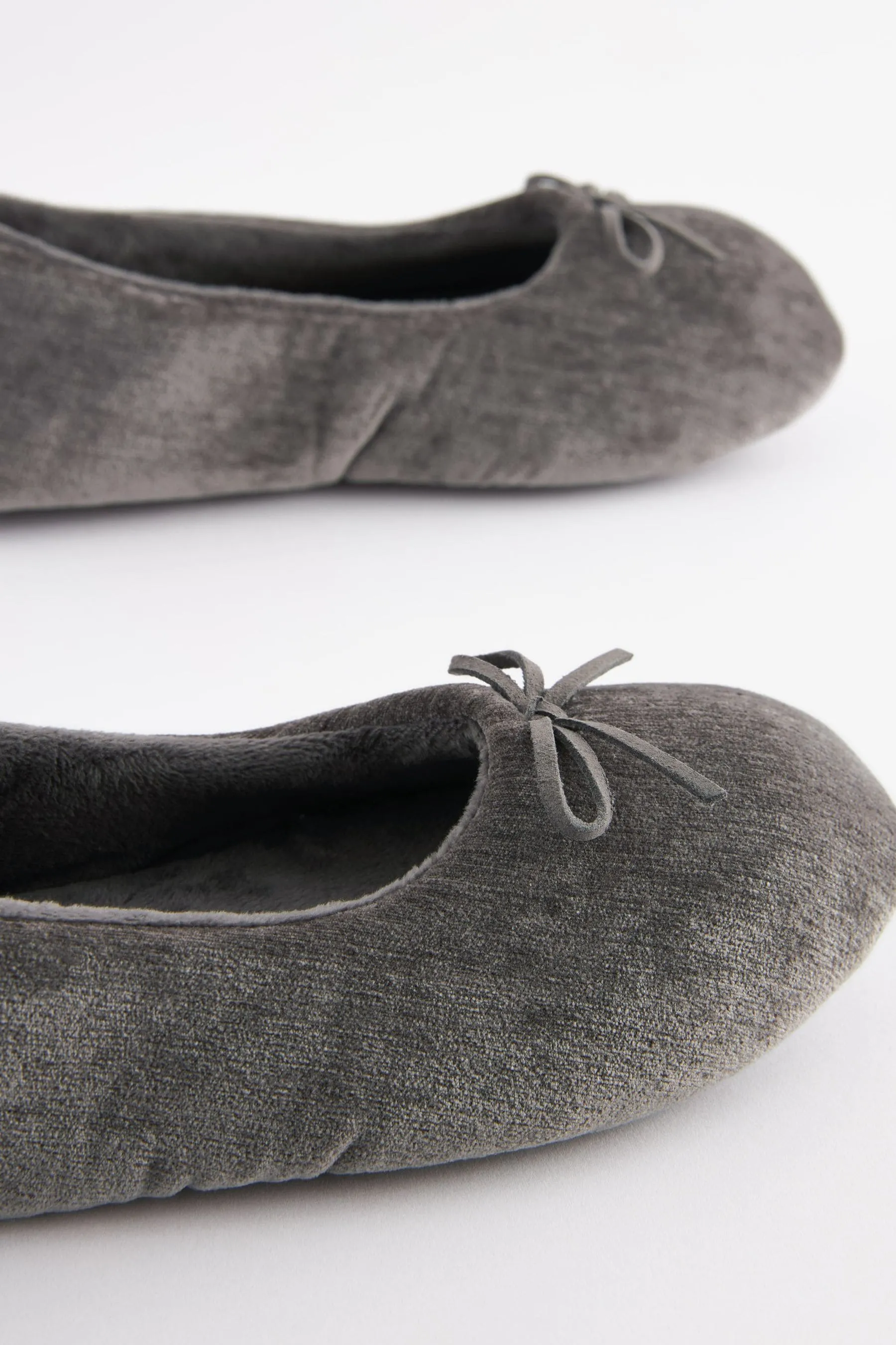 Grigio antracite  - Pantofole a ballerina