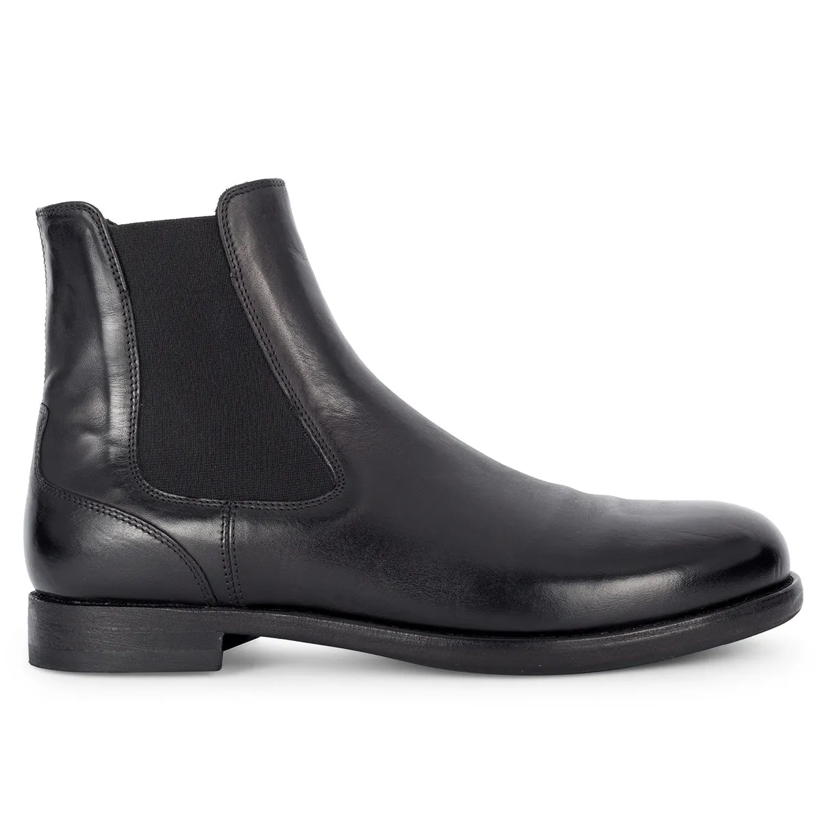 IVAN 91004Black Chelsea Boots