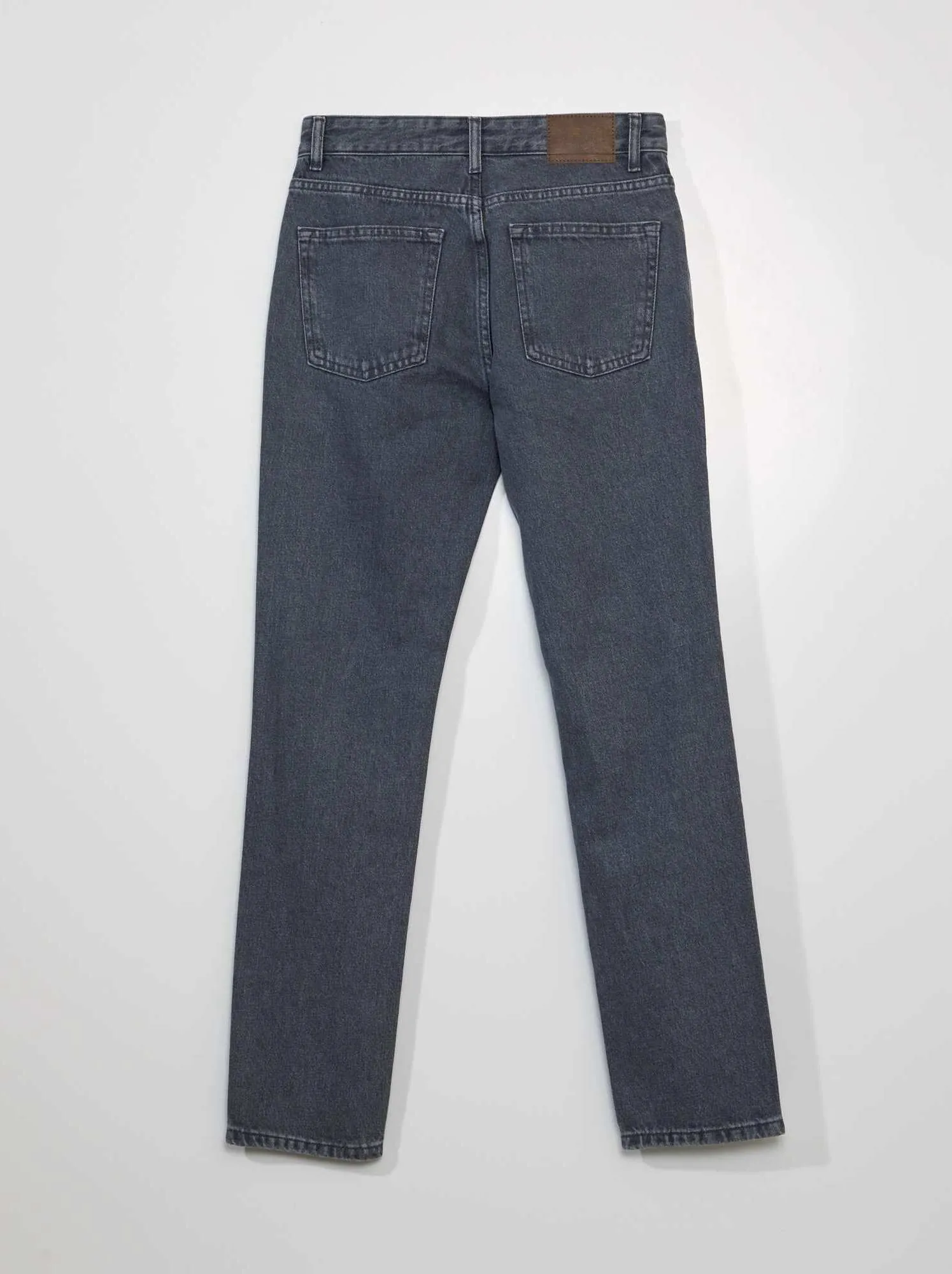 Jeans dritti - L32 - GRIGIO