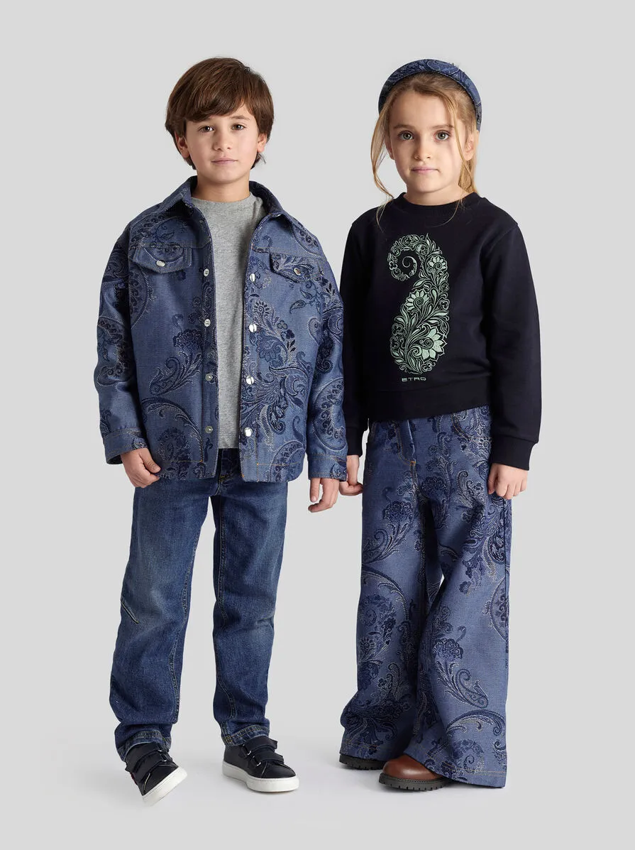 JEANS PAISLEY PER BAMBINI