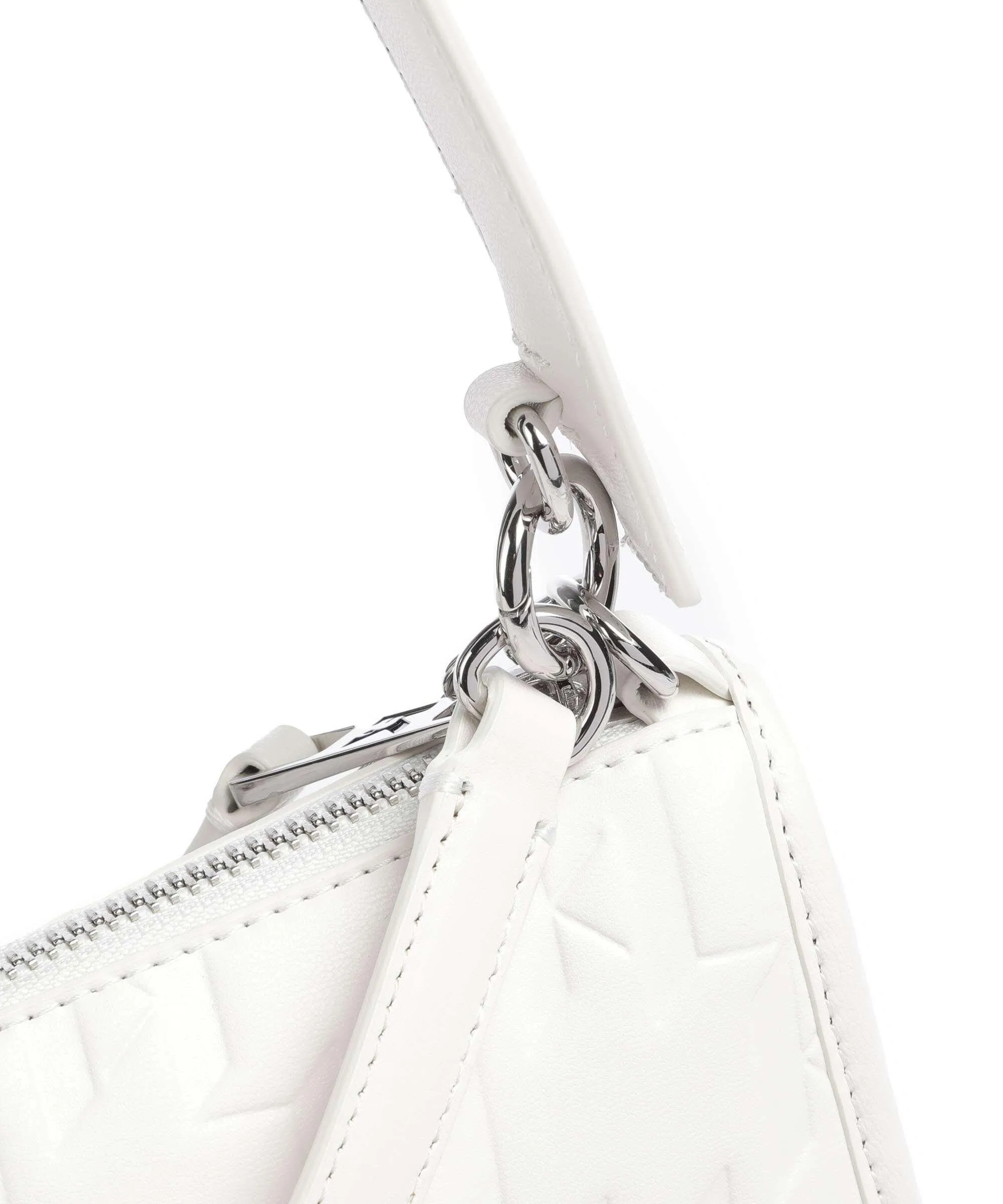  Karl Lagerfeld K/Seven Element Borsa a spalla pelle sintetica bianco  