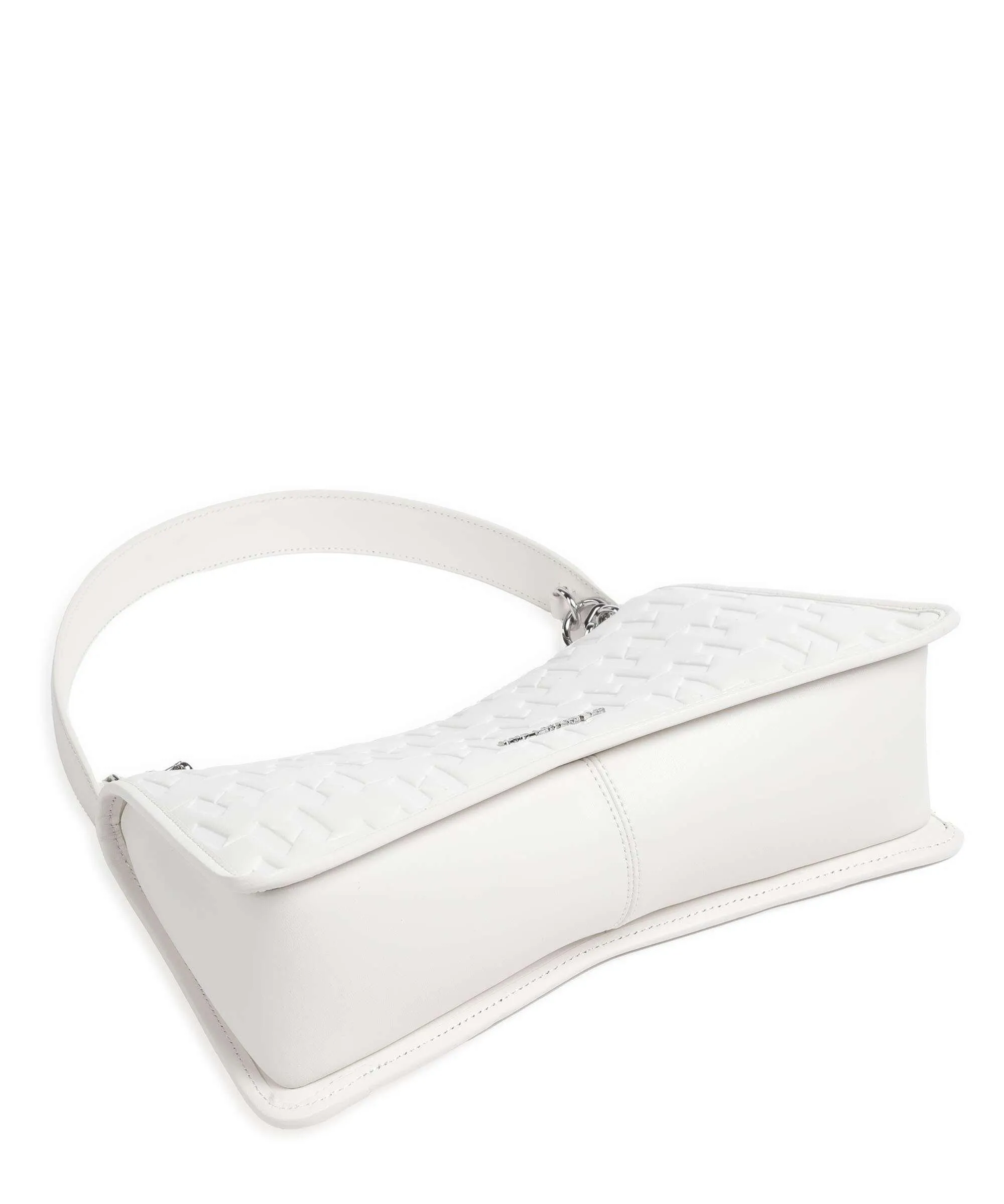  Karl Lagerfeld K/Seven Element Borsa a spalla pelle sintetica bianco  