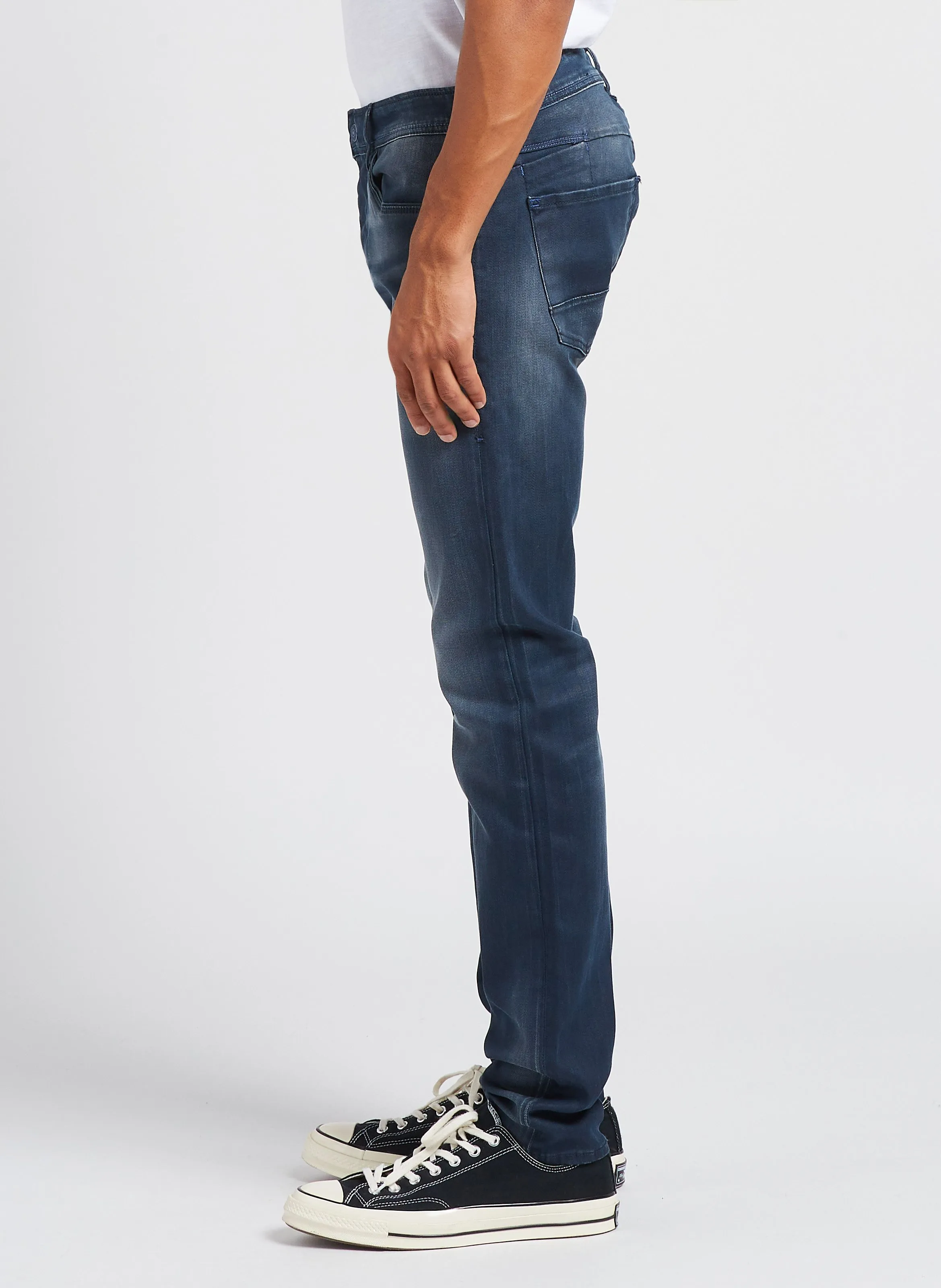  LE TEMPS DES CERISES   Jeans stretch attillati in misto cotone | Blu