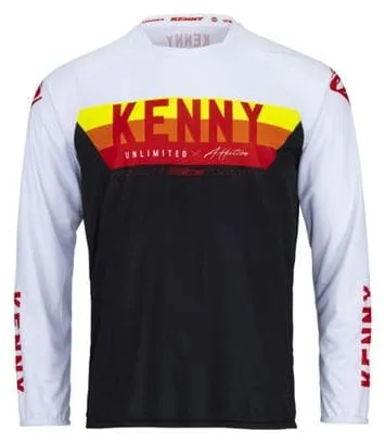 Maglia a maniche lunghe per bambini Kenny Elite Nera / Rossa