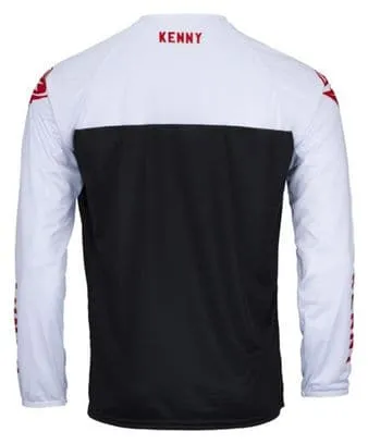 Maglia a maniche lunghe per bambini Kenny Elite Nera / Rossa