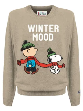 Maglione uomo Snoopy Winter Mood | Edizione speciale Peanuts