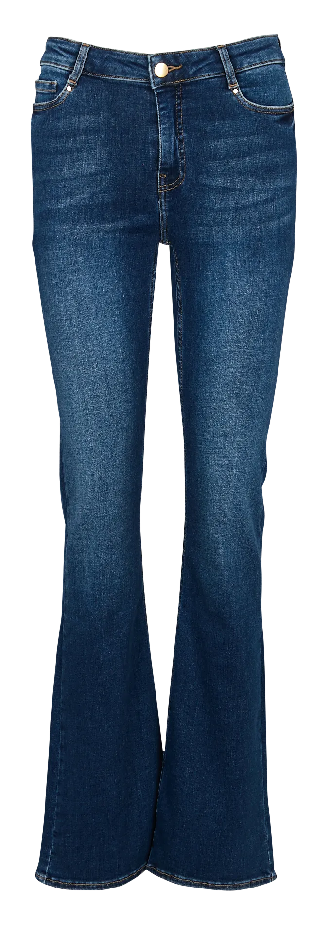  MAISON 123   LILY - Jeans a zampa in misto cotone | Blu