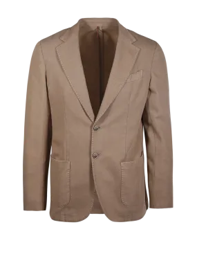 MEN SANTANIELLO BEIGE COTTON BLAZER