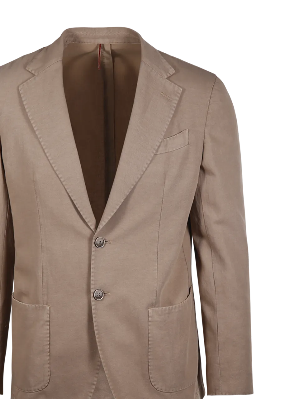 MEN SANTANIELLO BEIGE COTTON BLAZER