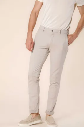 Milano Style pantalon chino homme en coton jacquard extra slim