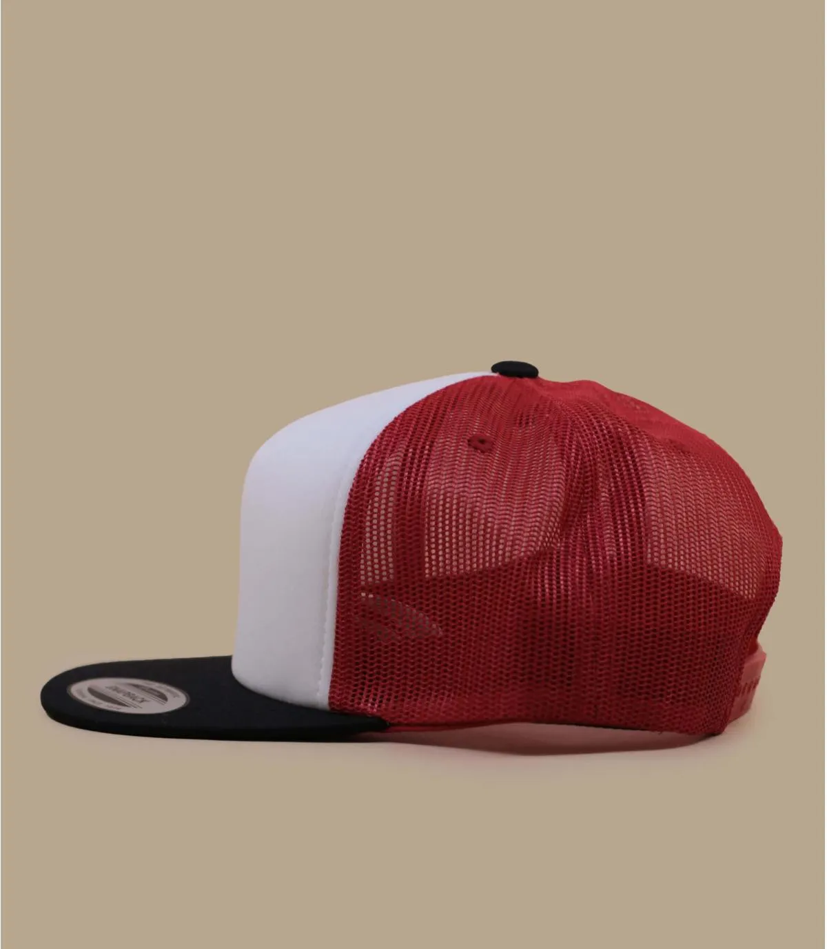     nero      Cappello trucker snapback rosso      bianco   Cappello trucker snapback rosso, bianco, nero     