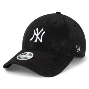 New Era Female Cosy 9Forty New York Yankees Black / White - Cappello con Visiera Nero    