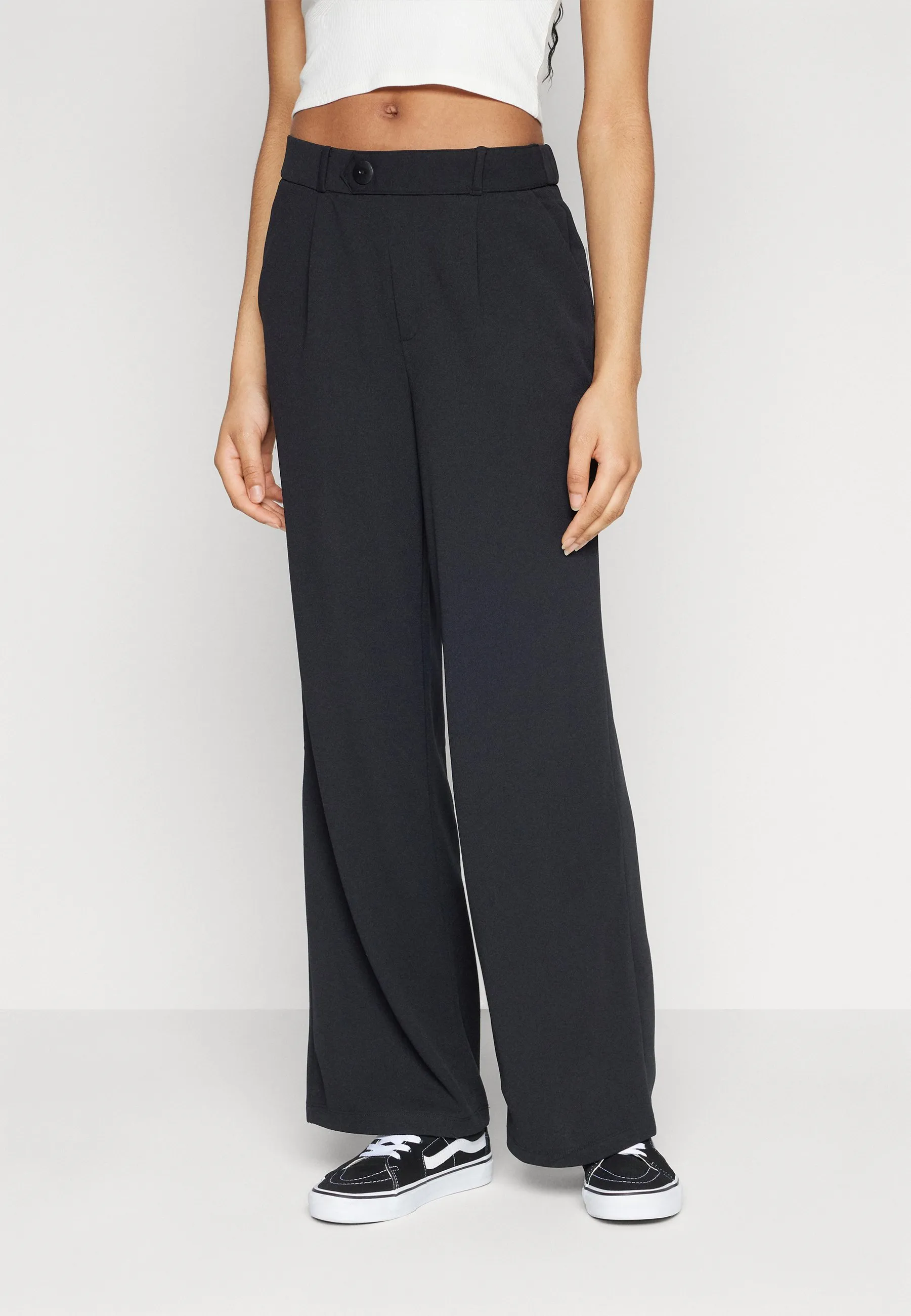 ONLSANIA BELT BUTTON PANT  - Pantaloni