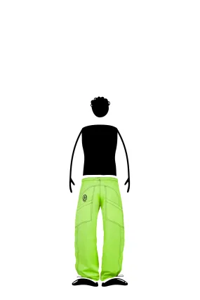 --Pantalon escalade Enfant MINI SPEED – Vert pomme-