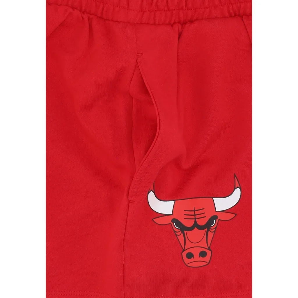 pantaloncino donna w nba team logo shorts chibul FRONT DOOR RED/BLACK