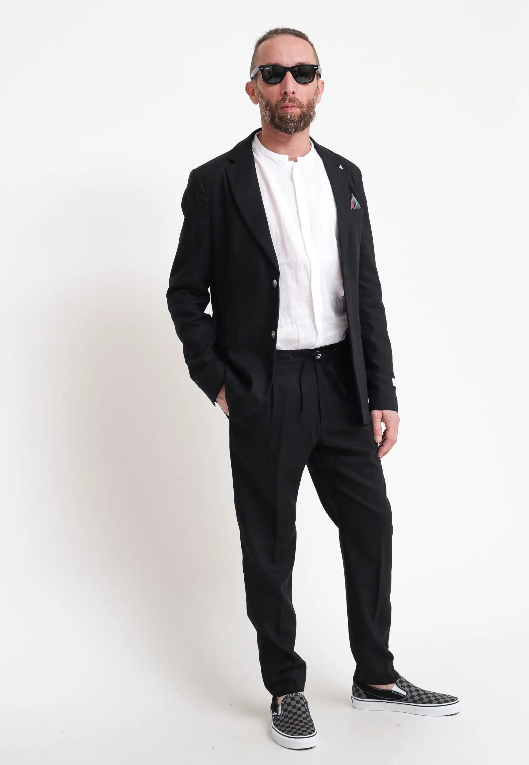 Pantalone Coulisse - Nero