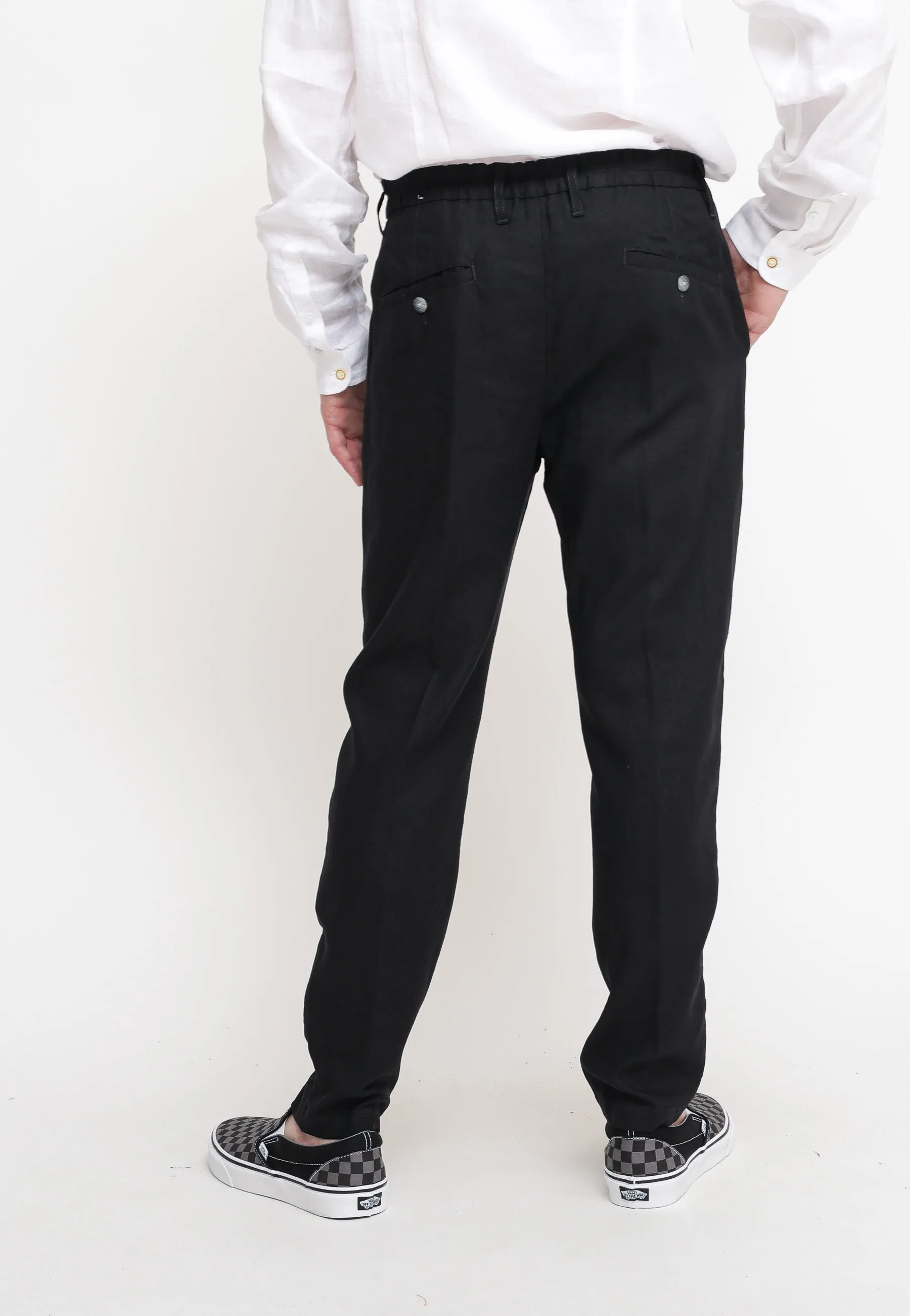 Pantalone Coulisse - Nero