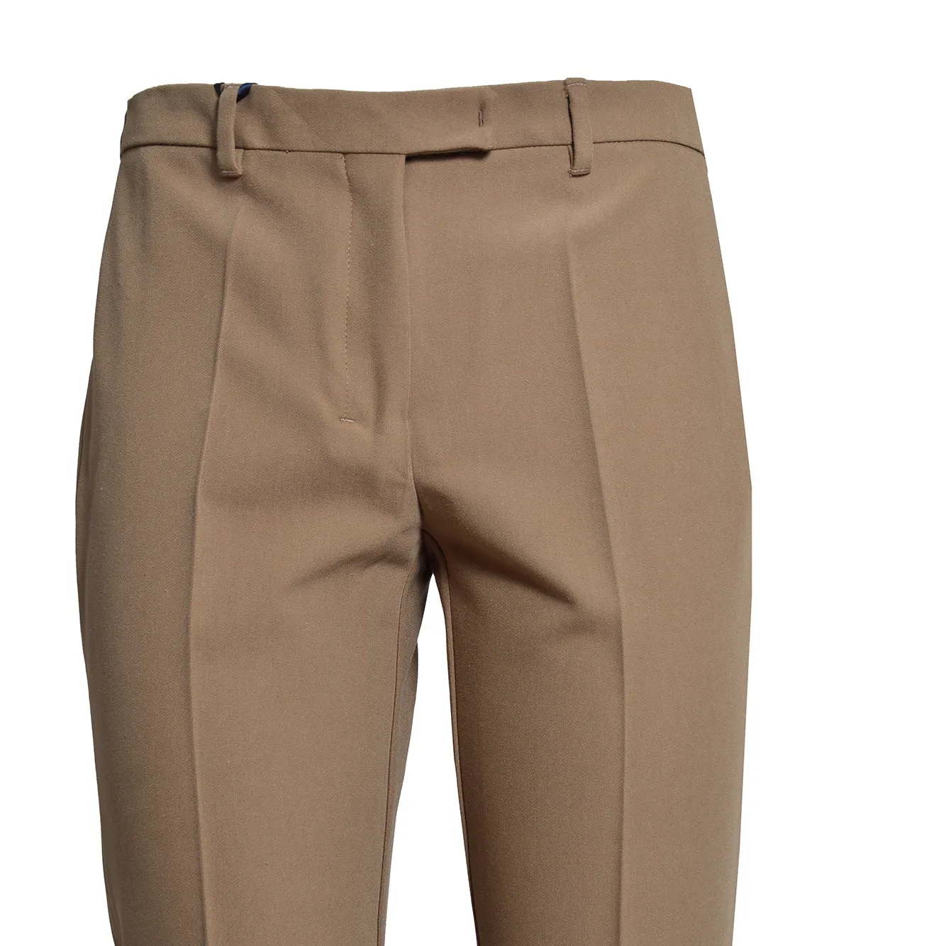 Pantalone Fatina in cotone e viscosa marrone 'S Max Mara