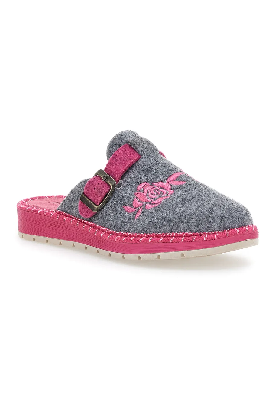 Pantofole Grigie e Rosa Pittarello Love 523