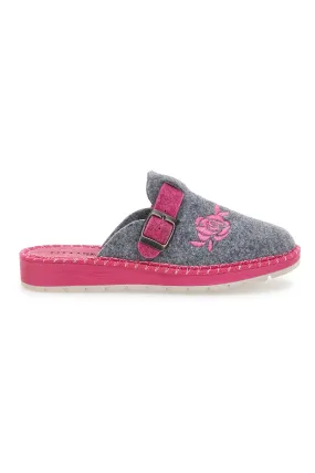 Pantofole Grigie e Rosa Pittarello Love 523