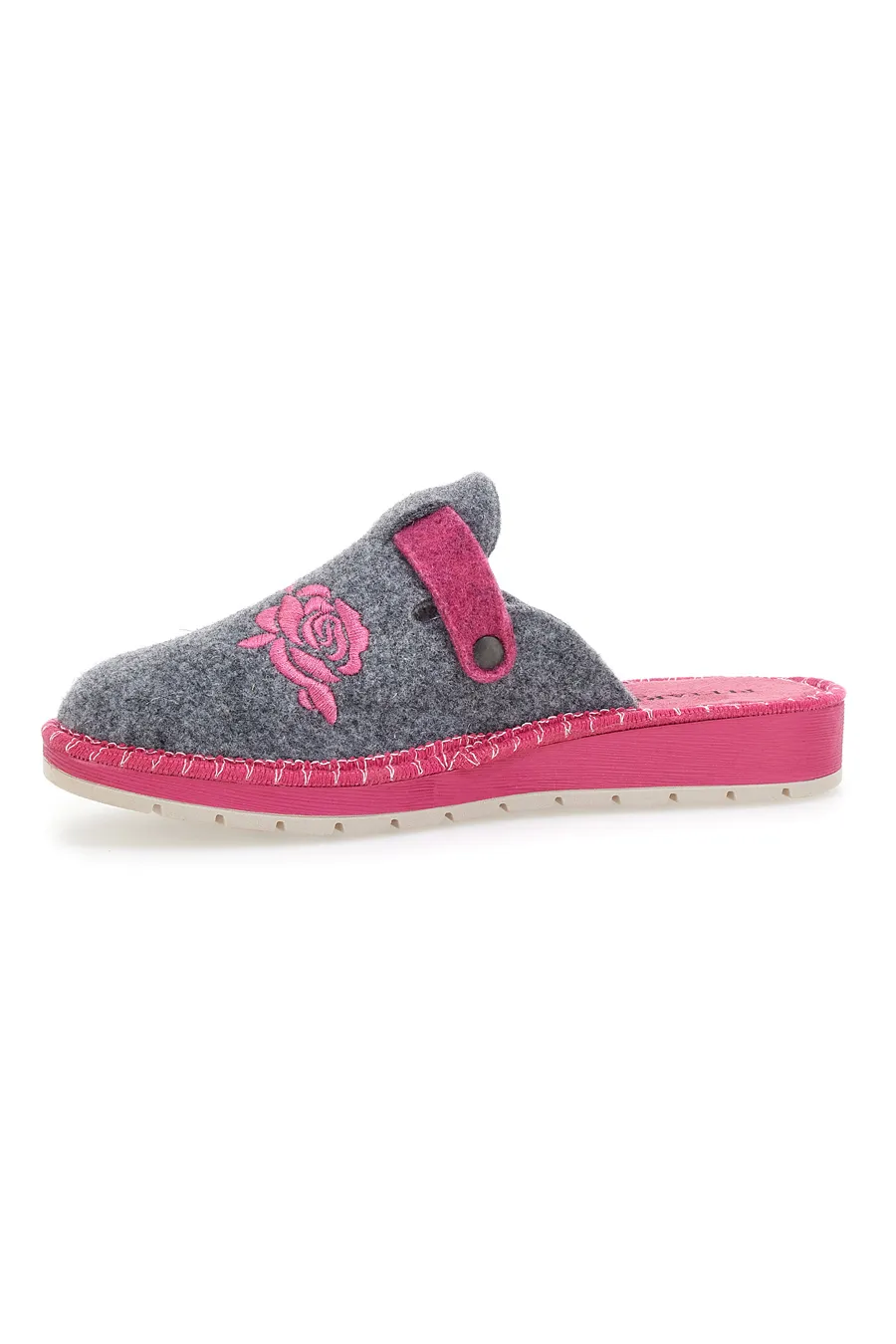 Pantofole Grigie e Rosa Pittarello Love 523