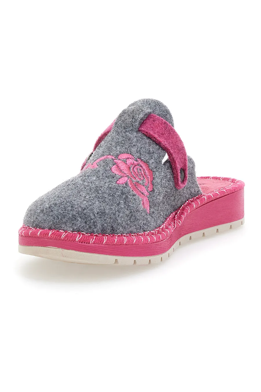 Pantofole Grigie e Rosa Pittarello Love 523