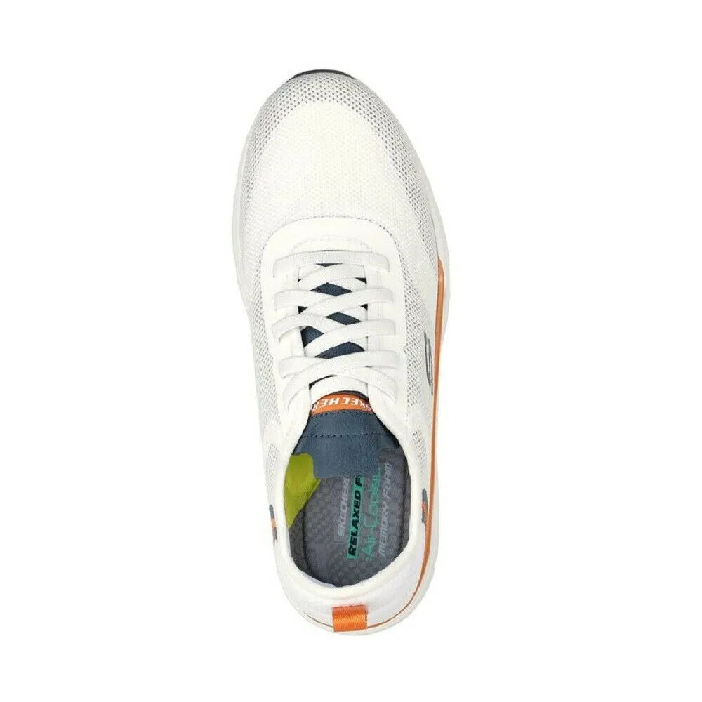 SKECHERS - art. 210409WHT - sneakers uomo - colore bianco