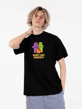 S/S Gummy t-shirt black