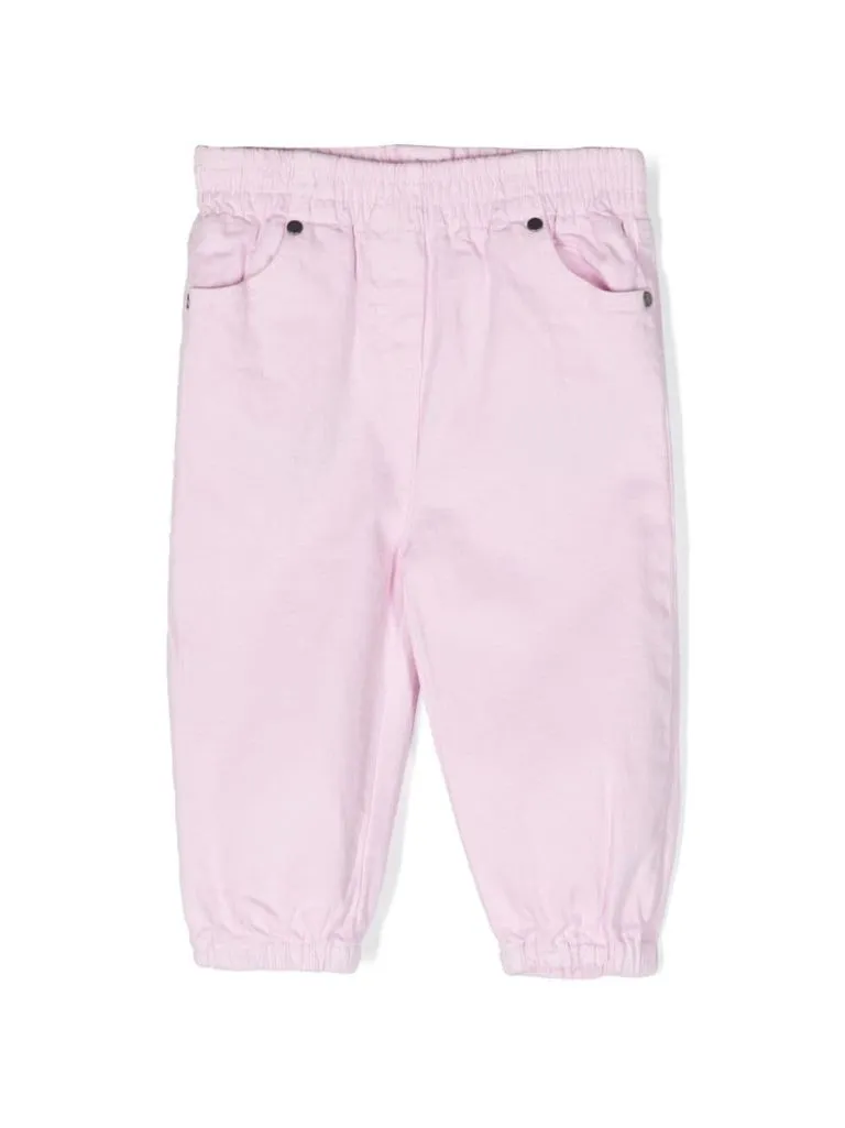 stella mccartney Pantaloni ricamo conchiglia